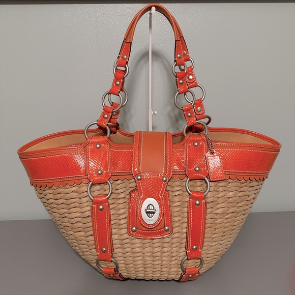 Limited Edition Rare Coach Jasmine XL Tote - Picture 1 of 14
